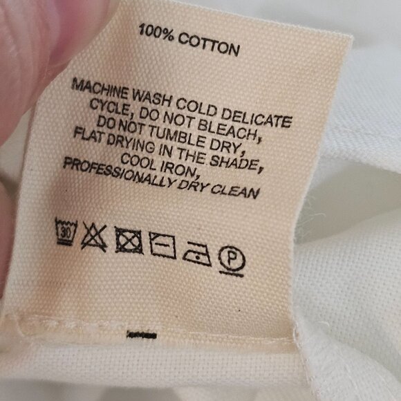 Rumored Womens S Ex-Boyfriend Button-Up Shirt White New Preppy Light Academia - Picture 8 of 9